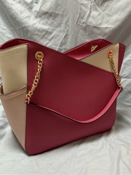 Michael Kors Hot Pink and Pale Pink Shoulder Bag - Picture 3 of 12